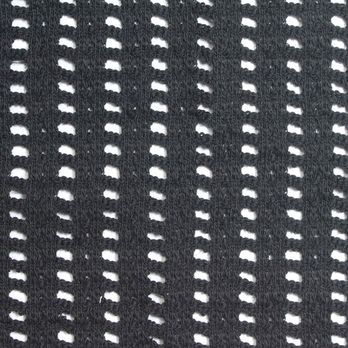 100% Cotton Knit Fabric, 300 gsm, 160 cm — Black