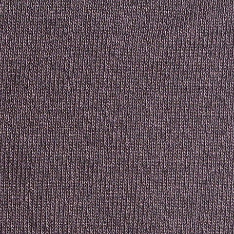 Heathered Purple Marl Rib Knit, Poly-Cotton