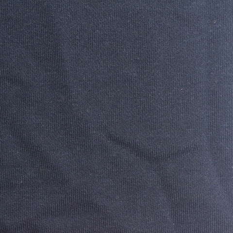 Cotton Polyester French Terry Fabric, 255 gsm, 160 cm — Navy