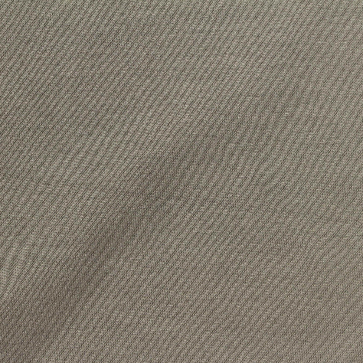 Polyester Viscose Stretch Scuba Knit Fabric, 356 gsm, 161 cm — Khaki