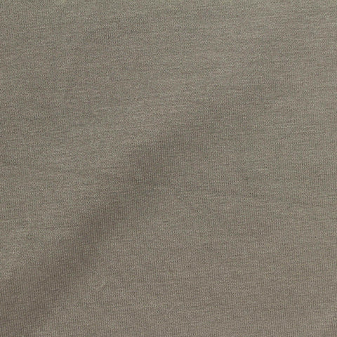 Polyester Viscose Stretch Scuba Knit Fabric, 356 gsm, 161 cm — Khaki