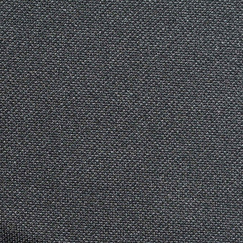 Dark Grey Marl Piqué Knit, Viscose-Poly, 275 gsm
