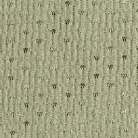 Green Dot Birdseye Knit, Polyester, 190 gsm