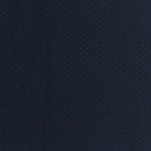 Navy Dots Mesh, Polyester