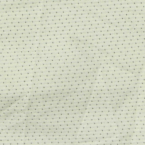 Khaki Dots Birdseye Knit, Nylon-Spandex
