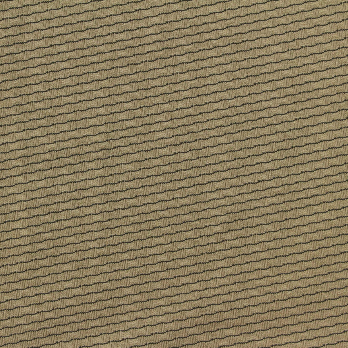 Jacquard Polyester Stretch Knit Fabric, 180 gsm, 160 cm — Khaki