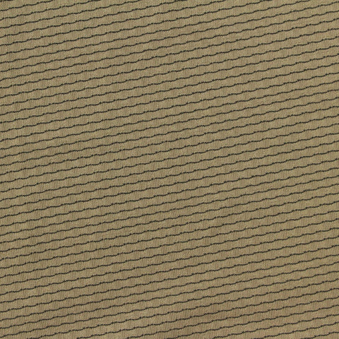 Jacquard Polyester Stretch Knit Fabric, 180 gsm, 160 cm — Khaki