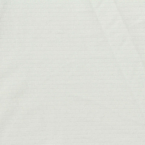 Jacquard Polyester Stretch Knit Fabric, 270 gsm, 165 cm — White