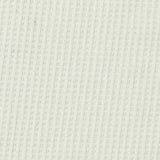Polyester Stretch Waffle Knit Fabric, 90 gsm, 150 cm — White — texture