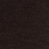 Dark Brown Marl Rib Knit, Polyester