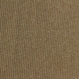 Brushed Polyester Stretch Rib Knit Fabric, 280 gsm, 150 cm — Khaki