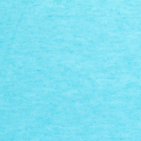 Light Blue Marl Jersey Knit, Poly-Linen, 150 gsm