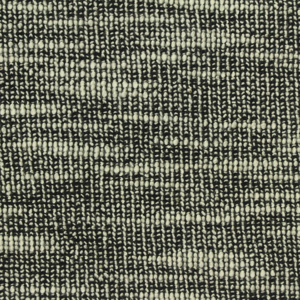 Black Marl Chunky Knit, Cotton-Poly, 235 gsm