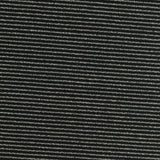 Silver Horizontal-Stripe Jersey Knit, Cotton-Poly