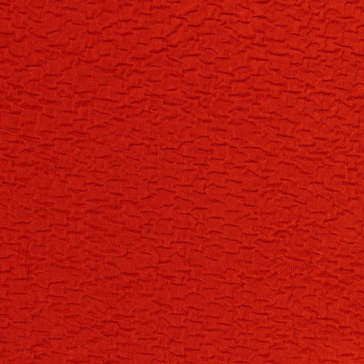 Polyester Stretch Crepe Fabric, 255 gsm, 170 cm — Red