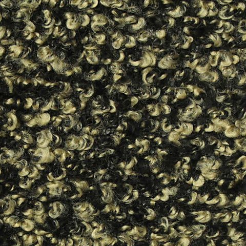 Black Marl Chunky Knit, Polyester, 259 gsm