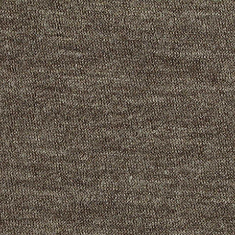 Brown Marl French Terry, Poly-Viscose, 260 gsm