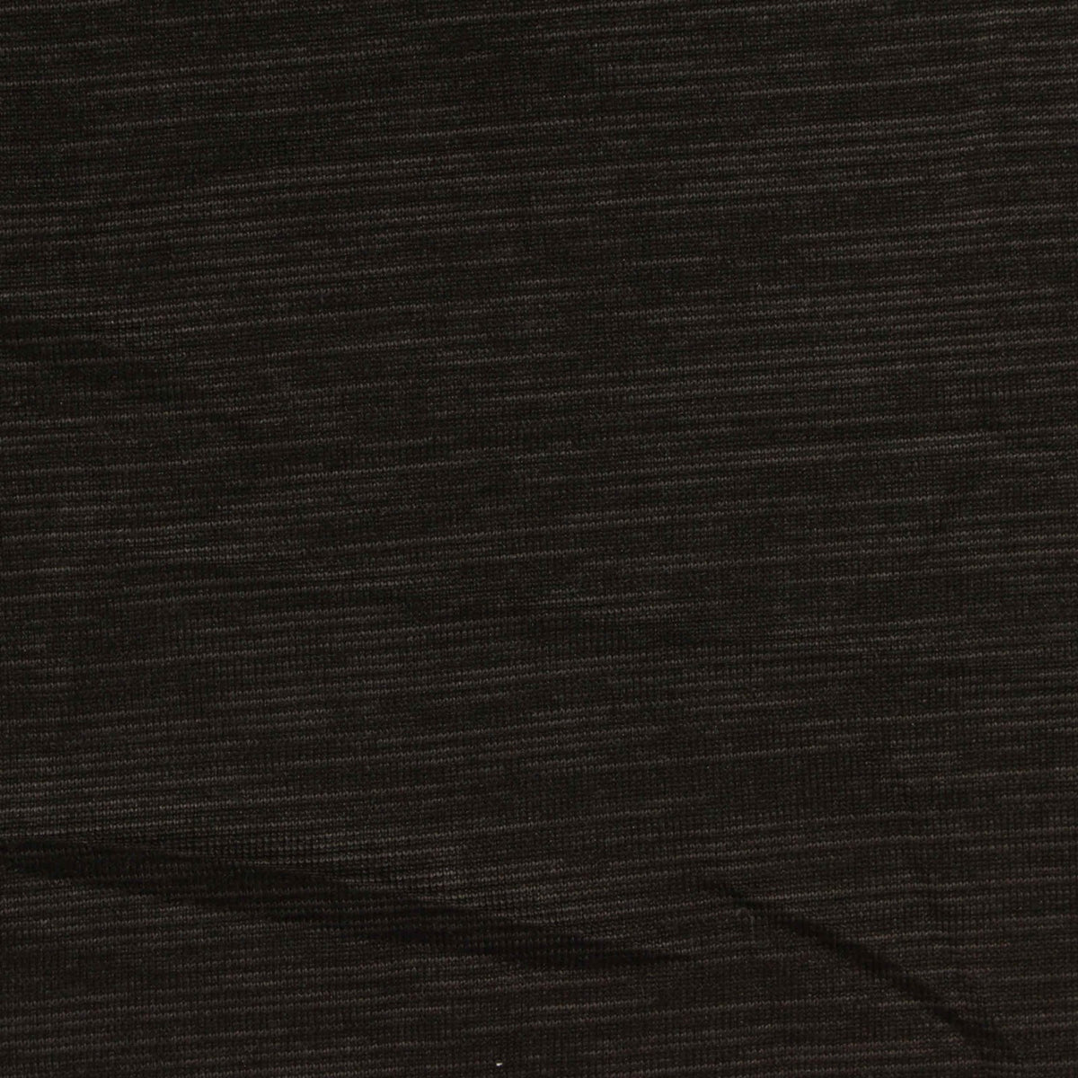Dark Grey Heathered-Marl Jersey Knit, Polyester, 152 gsm