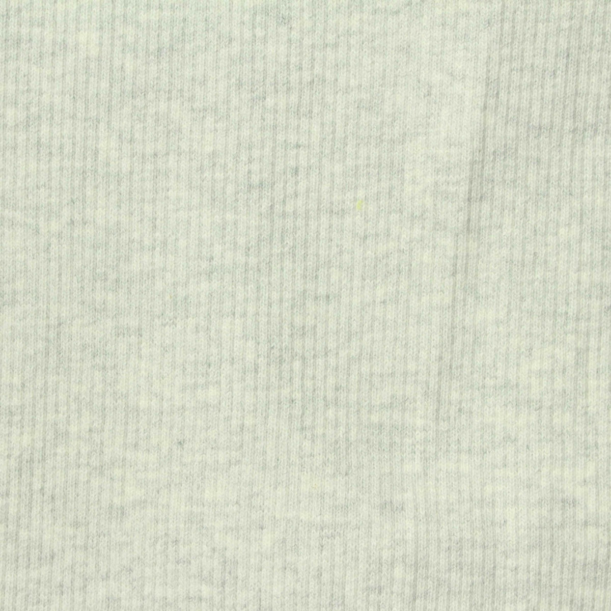 Light Grey Marl Rib Knit, Cotton, 470 gsm