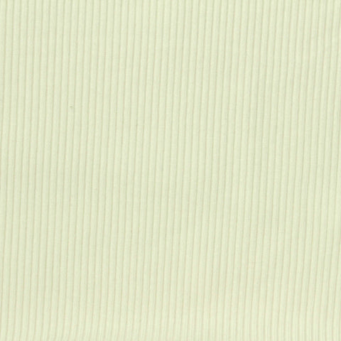 Modal Polyester Stretch Rib Knit Fabric, 400 gsm, 130 cm — Beige