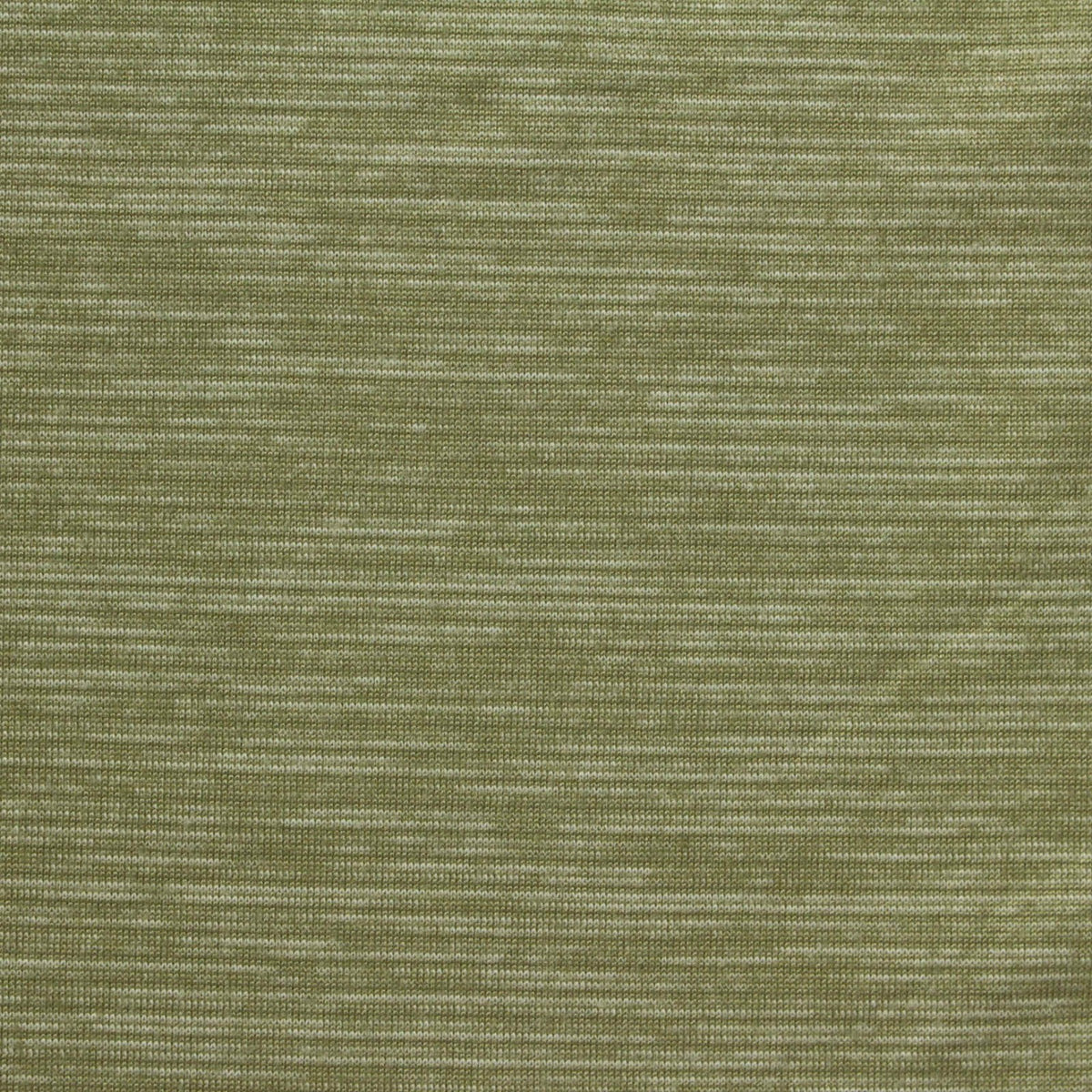 Green Marl Jersey Knit, Polyester, 155 gsm