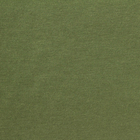 Polyester Cotton Jersey Knit Fabric, 144 gsm, 156 cm — Green
