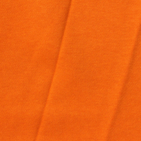 Cotton Polyester French Terry Fabric, 290 gsm, 192 cm — Orange