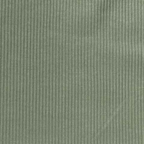 Viscose Stretch Rib Knit Fabric, 245 gsm, 165 cm — Green