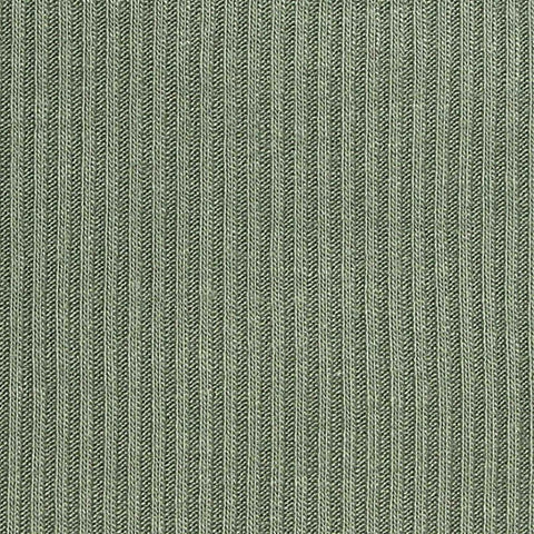 Viscose Stretch Rib Knit Fabric, 245 gsm, 165 cm — Green