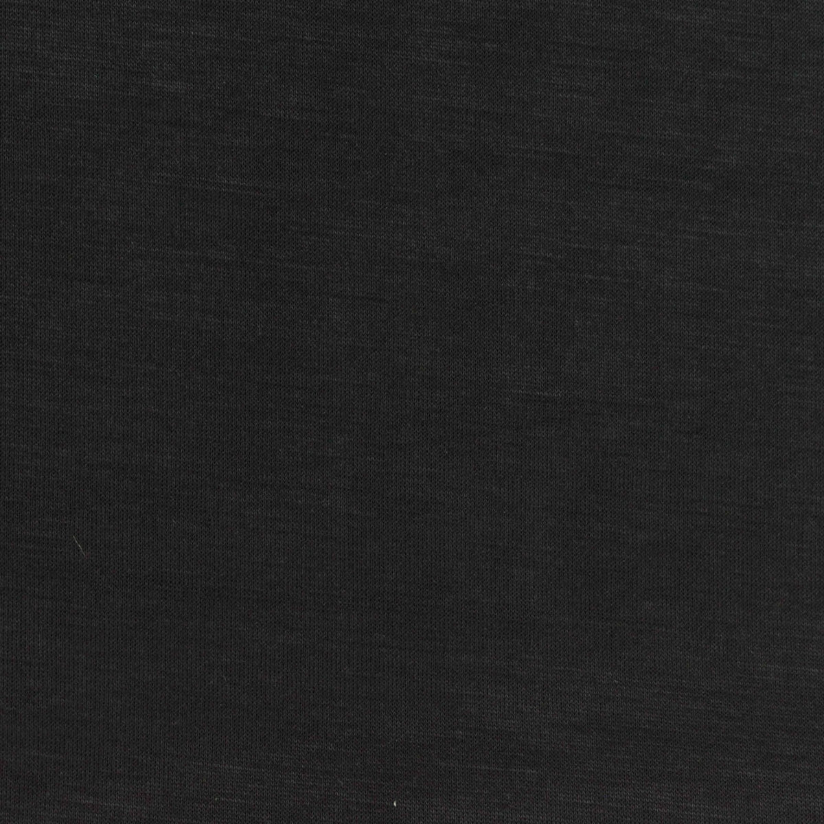 Polyester Modal Stretch Scuba Knit Fabric, 213 gsm, 160 cm — Black