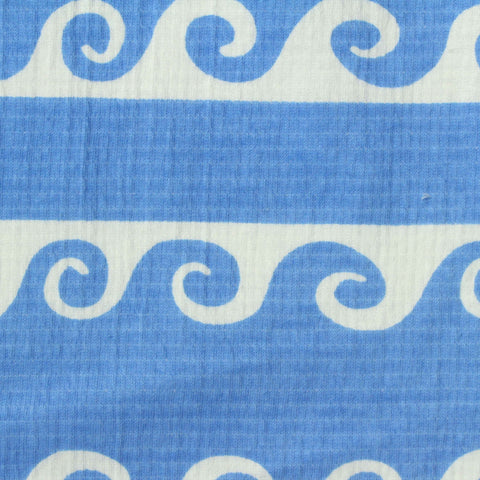White Waves Crepe, Cotton