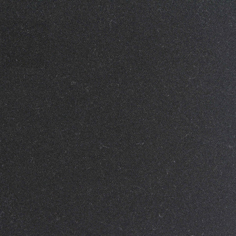 Brushed 100% Polyester Scuba Knit Fabric, 190 gsm, 160 cm — Black