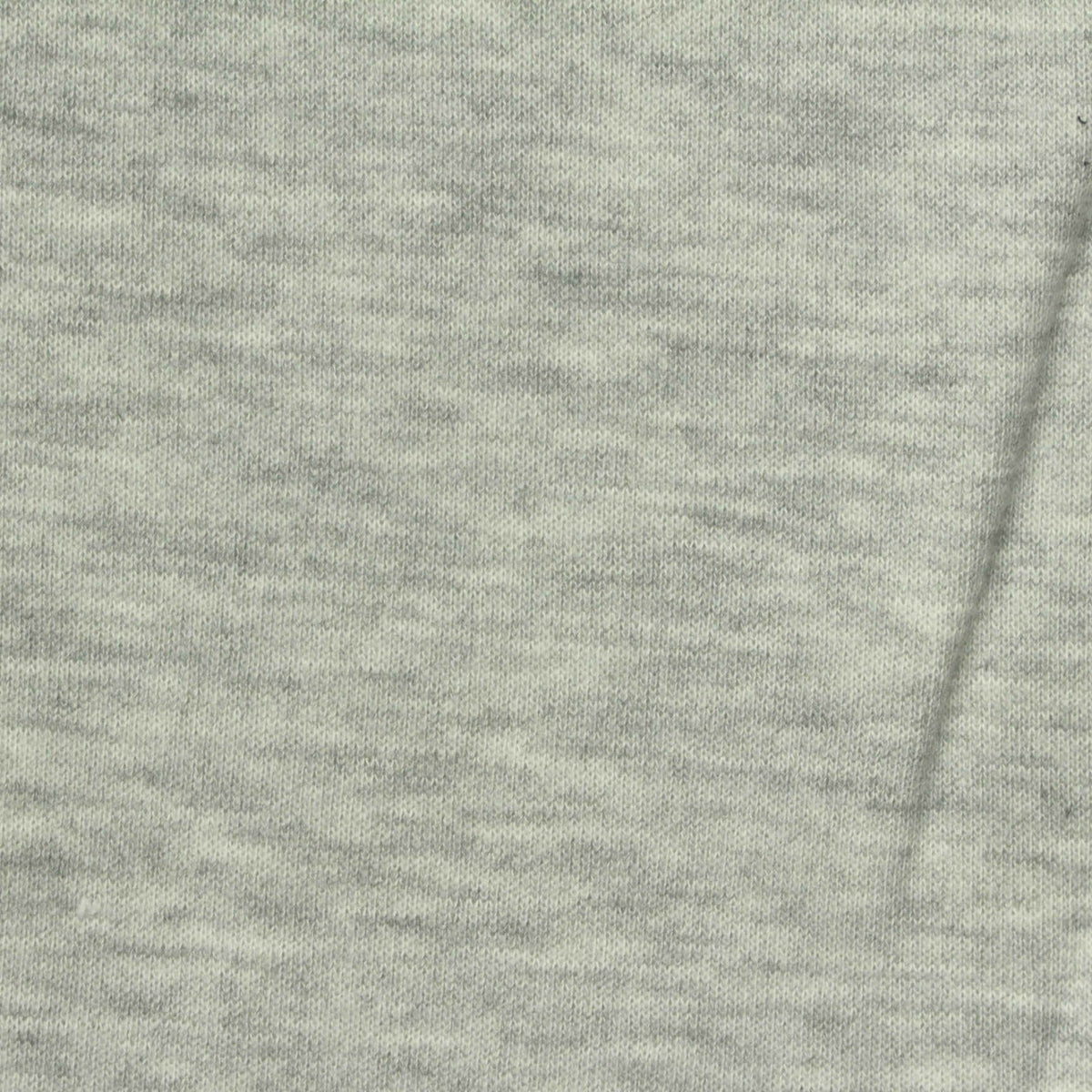 Light Grey Heathered-Marl French Terry, Poly-Cotton, 275 gsm