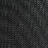 Striped Cotton Polyester Stretch Chunky Knit Fabric, 275 gsm, 155 cm — Black