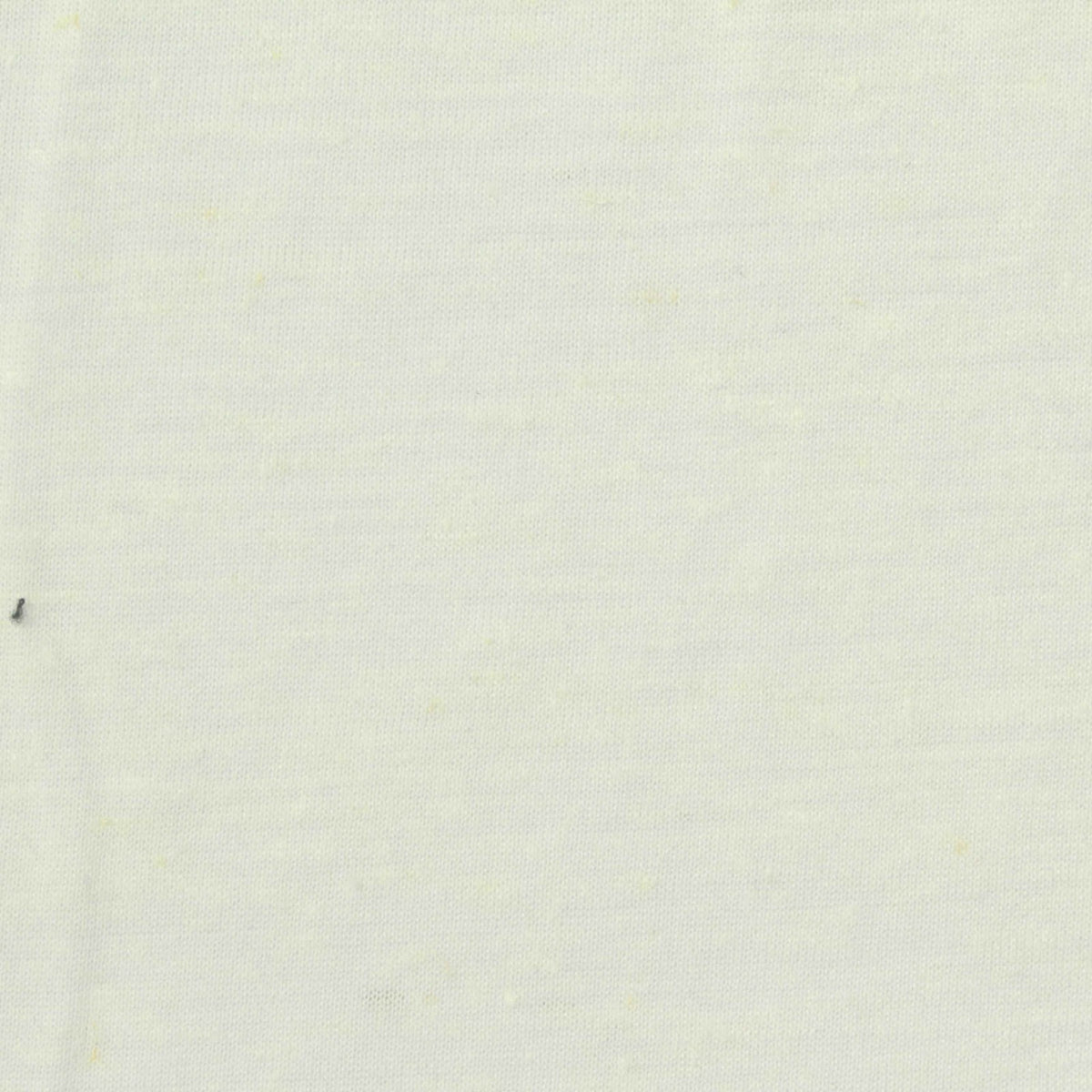 Polyester Linen Jersey Knit Fabric, 140 gsm, 185 cm — White