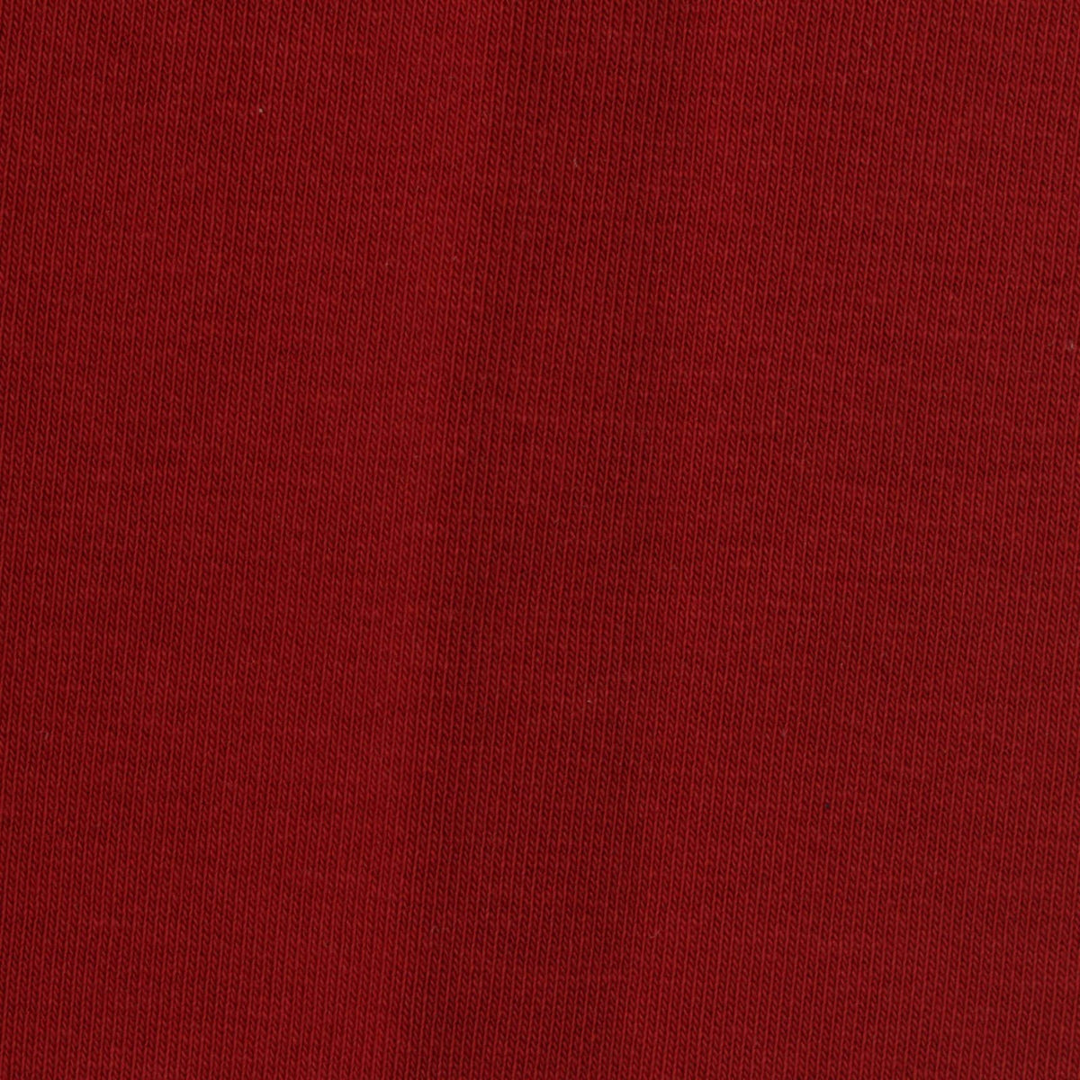 Cotton Polyester French Terry Fabric, 450 gsm, 175 cm — Red