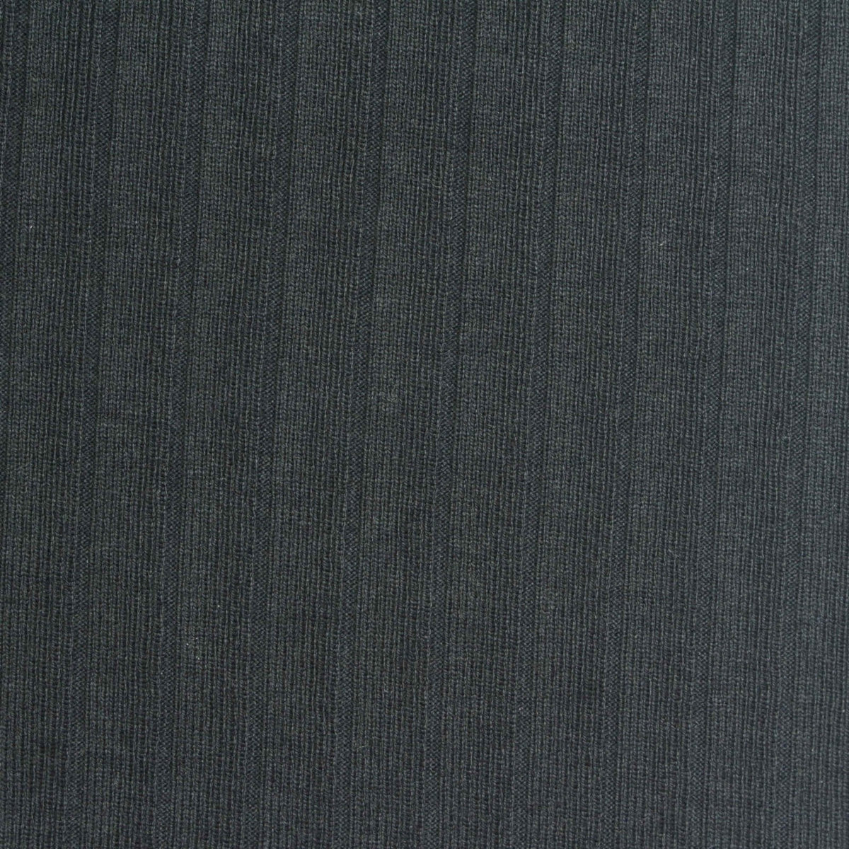 Cotton Viscose Rib Knit Fabric, 280 gsm, 190 cm — Grey