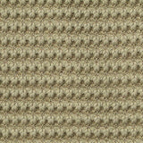 Striped Cotton Polyester Stretch Chunky Knit Fabric, 275 gsm, 155 cm — Khaki — texture