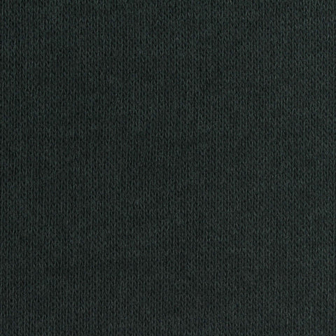 Brushed Polyester Cotton Chunky Knit Fabric, 275 gsm, 160 cm — Green