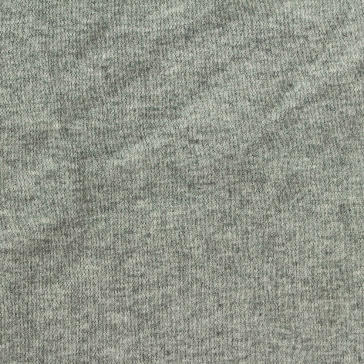 Grey Heathered-Marl Rib Knit, Cotton