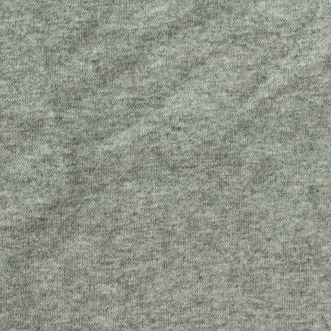 Grey Heathered-Marl Rib Knit, Cotton