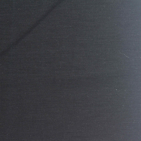Tencel Lyocell Stretch Jersey Knit Fabric, 200 gsm, 155 cm — Black