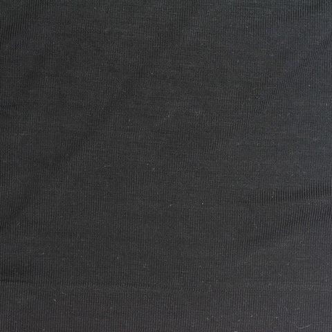 Tencel Lyocell Stretch Jersey Knit Fabric, 250 gsm, 155 cm — Black
