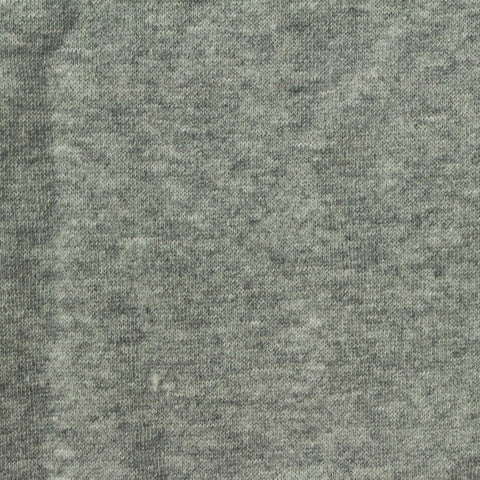 Grey Marl French Terry, Cotton-Poly, 280 gsm