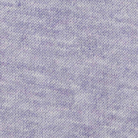 Light Purple Marl Jersey Knit, Poly-Cotton, 160 gsm