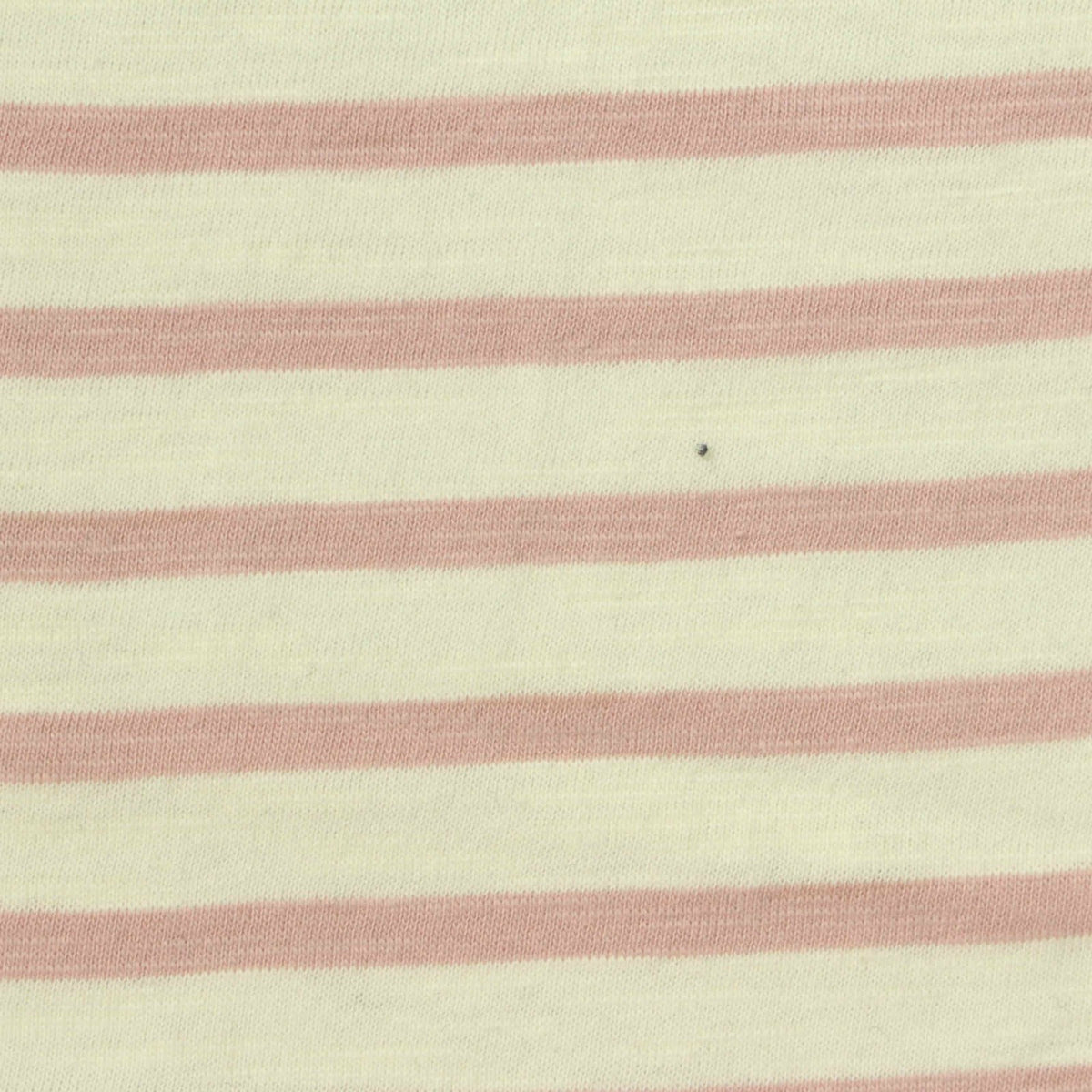 Cream Stripes Jersey Knit, Cotton, 180 gsm
