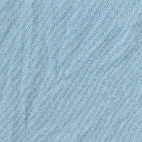 Brushed Polyester Viscose Stretch Chunky Knit Fabric, 195 gsm, 155 cm — Blue