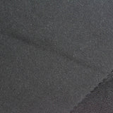 100% Cotton French Terry Fabric, 430 gsm, 164 cm — Black