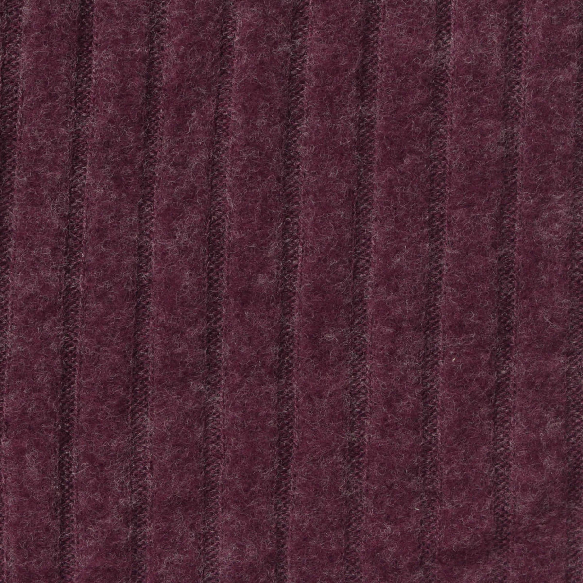 Brushed Rib Knit Fabric, 230 gsm, 154 cm — Purple