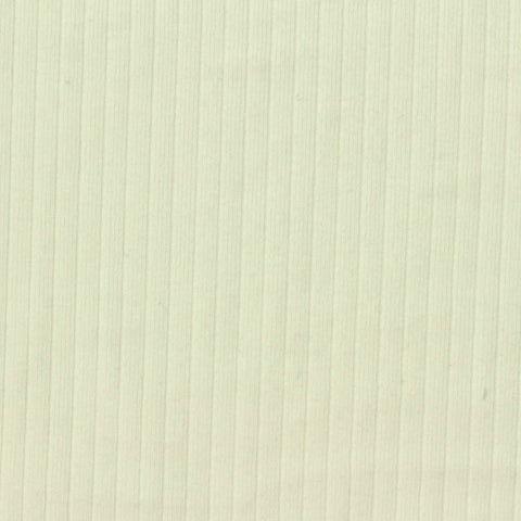 Cotton Stretch Rib Knit Fabric, 238 gsm, 163 cm — Khaki